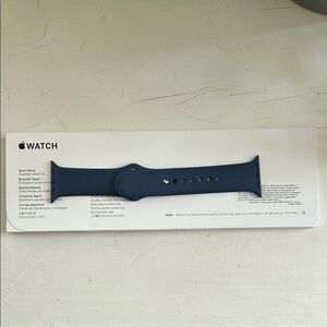 NEW 42mm S/M Apple Watch Band in Dark Blue